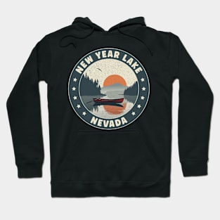 New Year Lake Nevada Sunset Hoodie